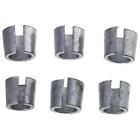 3Pairs Silver Battery Post Adapter  Battery Post Extender  Battery Shim