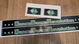Arcade Konami Bemani Dance Revolution DDR Pad Corner & Side Stickers . Vinyl - Picture 1 of 2
