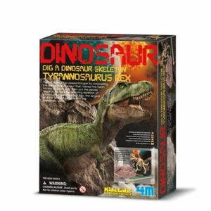 Toysmith 4M Dig A Dinosaur Tyrannosaurus Rex Play Paleontologist Dig Dino Bones - Picture 1 of 3