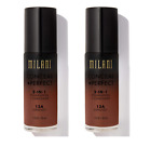 Milani Conceal And Perfect 2 In 1 Foundation + Concealer Espresso 30ml X2