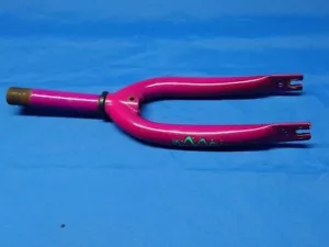 Kids Bicycle Front Forks for 16" Wheels Purple-Pink 1" Threaded - Picture 1 of 6