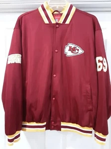 Authentic NFL Kansas City Chiefs KC Superbowl Champions 1969 Jacket Size XL - Picture 1 of 12