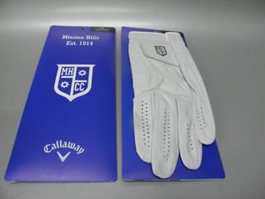 DOS GUANTES DE GOLF CALLAWAY TOUR AUTÉNTICOS PARA HOMBRE MISSION HILLS LOGOTIPO CC X-LG LH - Imagen 1 de 2