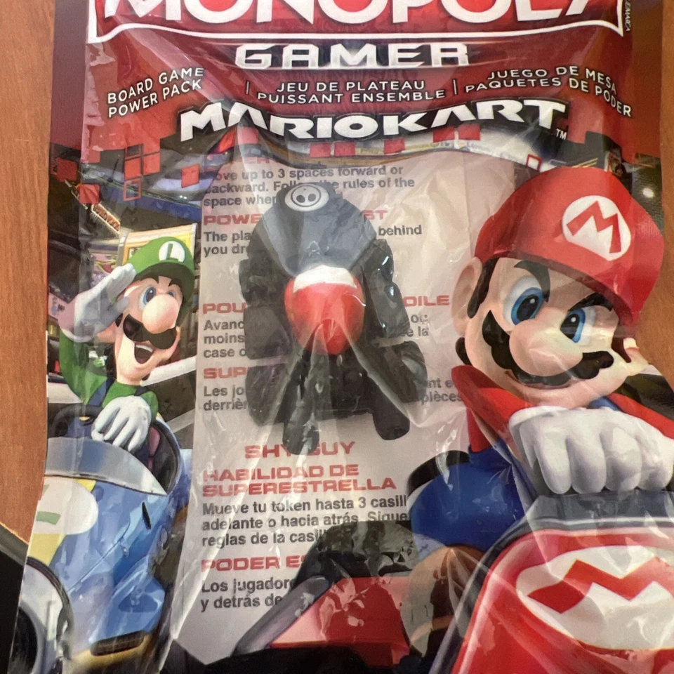 Hasbro E0762 Monopoly Gamer Mario Kart Board Game Token Shy Guy - Image 1 of 1