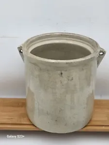 Antique Union Salt Glazed 1 Gal. Crock Pot C.1850's - Picture 1 of 5