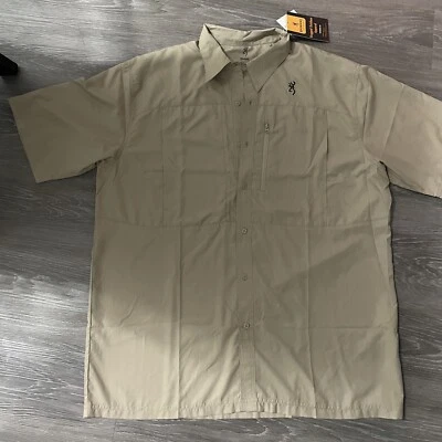 Browning Mens XXL Mens Vented Shirt New With Tags - Image 1 of 4