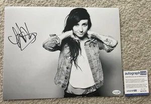 LUCES VALERIE POXLEITNER-BOKAN AUTÓGRAFO FIRMADO 11x14 FOTO MÚSICA CANADIENSE CERTIFICADO DE AUTENTICIDAD - Imagen 1 de 3