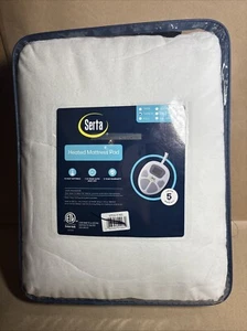 Serta Microfiber Heated Mattress Pad in Twin XL NEW - Picture 1 of 2