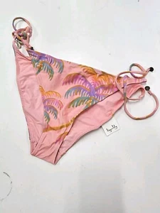 Tigerlily Bohdi Miranda Tropical Punch Swim Bottom Seashell Size XL 16 ORP $79 - Picture 1 of 9