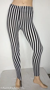 Leggings Steampunk/Carnival Ladies Poly Stretch Asso Costume Leggings XS/SM - Picture 1 of 8