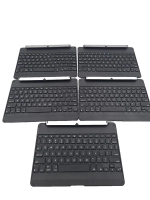 Lot of 5 ZAGG iPad Air 1st Gen. Bluetooth Keyboard Cover Magnetic Hinged Case - Image 1 of 4