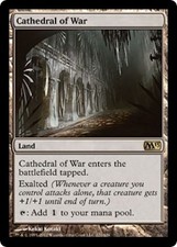 Cathedral of War MTG M13 Rare Land EDH Tiny Leaders