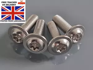 25 x M5 X 16mm TORX A2 STAINLESS STEEL BMW F800 S ST GT FAIRING BOLT SCREWS - Picture 1 of 15