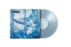 Slowdive - Blue Day Limited 180G Blue & White Marbled Vinyl LP Reissue (New) - Picture 1 of 2