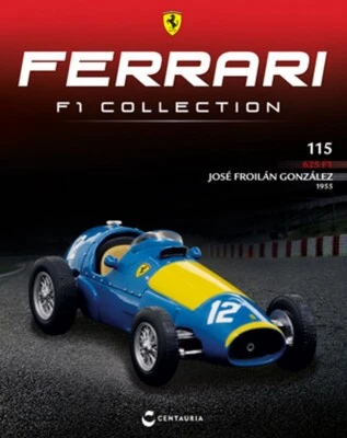 NEW IXO 1:43 F1 FERRARI 625 F1 - Josè Froilan Gonzalez 1955 - Argentinan GP +Mag - Immagine 1 di 4