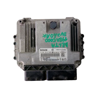 CENTRALINA MOTORE LANCIA DELTA III 2008-2011 2.0 MJT 165 CV BOSCH 0281014540 - Immagine 1 di 4