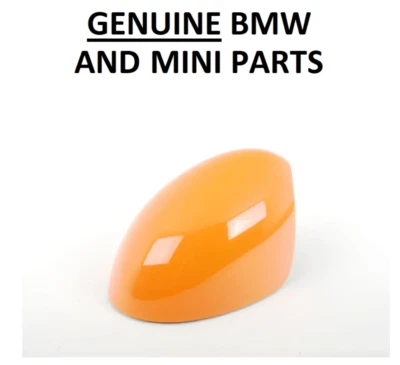 Tappo copri specchietto retrovisore ORIGINALE MINI R50 R52 R53 51167030636. DESTRA.  Arancione.  27D - Immagine 1 di 4
