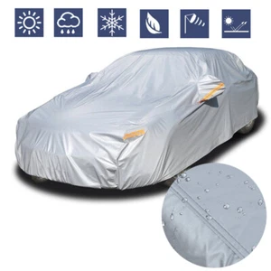 XXXL Cubierta Completa de Coche de 5 Capas Impermeable Protección contra Todo Clima Cubierta a Prueba de Polvo - Imagen 1 de 9