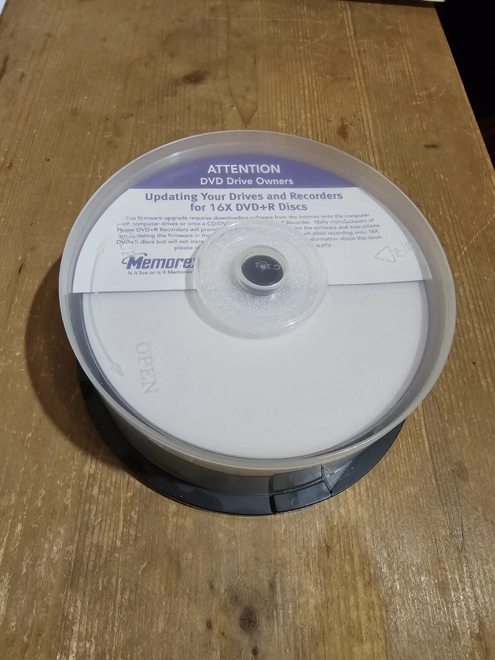 Memorex M00588 DVD+R Rohling bedruckbar in Cakebox Offnet (25 Stück) 16x Speed - Bild 1 von 1