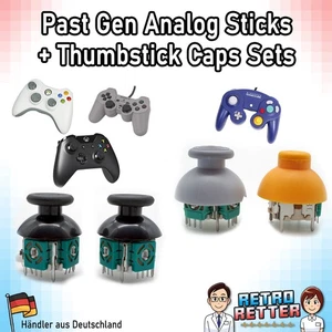 2x Analog Stick + Thumbstick Cap PS2 PS4 / Xbox 360 One Elite / GameCube Kappen - Bild 1 von 10