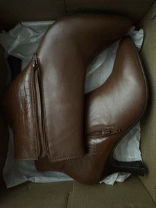 Clarks Kataleyna leuchtende Damen-Booties braun hellbraun Größe 9 neu - Bild 1 von 5
