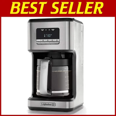 Fully Automatic Coffee Maker with Adjustable Warming Plate & Carafe Included - Image 1 of 4