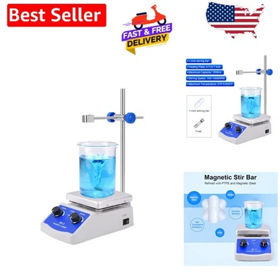 Efficient Magnetic Stirrer Hot Plate Mixer, 520°F – Satisfaction Guaranteed - Image 1 of 4