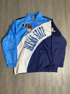 Jackson State University Lined Windbreaker Jacket Mens Size XLarge Blue NWT NCAA - Picture 1 of 5