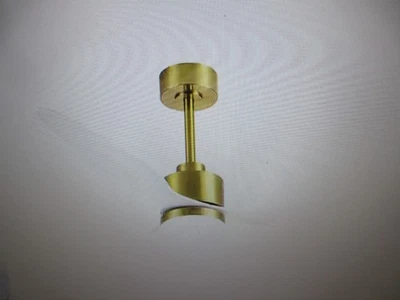 Breezary Sawyer 52 in. Integrated LED Indoor Gold with White Blades Ceiling Fan - Image 1 of 4