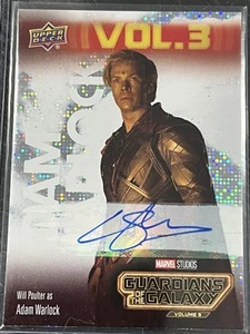 2024 Guardians Of The Galaxy Vol.3 Will Poulter As Adam Warlock Speckle Auto /50 - Picture 1 of 3
