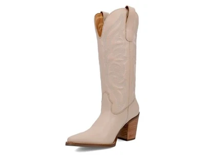 Botas Dingo Western para mujer de cuero Hensley punta corta tirar DI2246 Foto 1 de 4