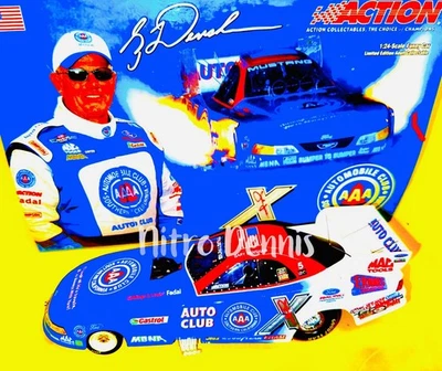 NHRA JOHN FORCE 1:24 NITRO Funny Car “NO RESERVE” Diecast GARY DENSHAM Racing - Image 1 of 4