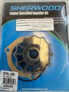 # 09000K Sherwood 12 Blade Water Pump Impeller Kit w/ Gasket - NO O-Ring 09000 - Bild 1 von 2