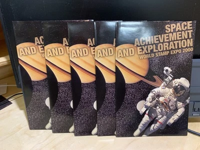 US FDC 2000 All 5 Official First Day Programs Space Scott 3409-13 Holograms! | - Image 1 of 4
