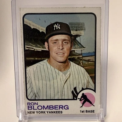 1973 Topps - Ron Blomberg #462 - Image 1 of 2