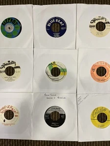 1 Job Lot 9 Reggae Blues Soul Rocksteady 7” singles some rare See Photos - Picture 1 of 10