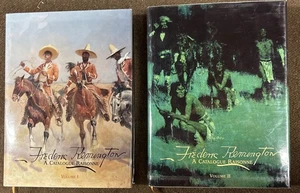 New Frederic Remington Catalogue Raisonne 1996 HC/DJ Slipcase Two Volumes CD-Rom - Bild 1 von 4