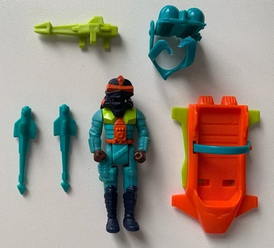 M.A.S.K. Sea Attack – Hondo MacLean mit Fahrzeug & Maske – Kenner 1987 – Vintage - Bild 1 von 4