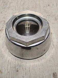 1990 Lincoln Town Car CHROME Wheel Turbine Center Cap - Picture 1 of 2