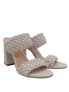 STEVE MADDEN Sandalias con tacón Mujeres Babuchas Talla EU 40 blanco puro - Imagen 1 de 5