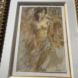 Gary Benfield “Verona Nights” Hand Signed/Numbered Serigraph 673/750 Rare - Picture 1 of 6