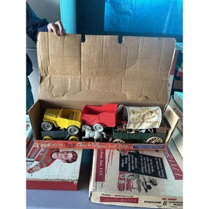 Vintage 1950er Ideal Roy Rogers Fix-It Chuck Wagon & Jeep Spielset mit Box - Bild 1 von 7