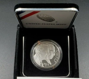 2015 U.S. Mint March of Dimes Commemorative Proof Silver Dollar Coin OGP ~no COA - Bild 1 von 2