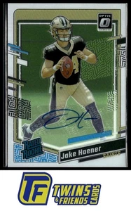 2023 Donruss Optic #277 Jake Haener Rated Rookies RPS Autographs #/199 - Picture 1 of 2