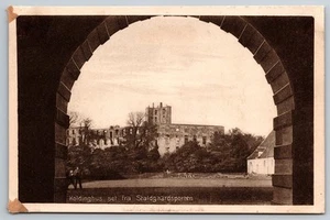 AK Burgruine Koldinghus aus gesehen vom Staldgarden Kolding Dänemark - Bild 1 von 2