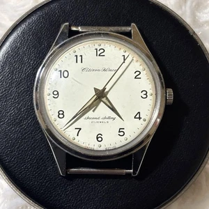 Citizen Homer Second Setting Japan National Railway Vintage Watch, Men's, Windin - Picture 1 of 5