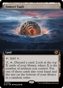 NM-Mint, English MTG Regular Fomori Vault - Extended Art Outlaws of Thunder Junc - Picture 1 of 1