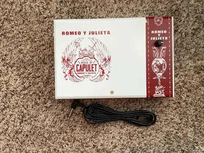 Caja de cigarros cajón caja de batería eléctrica con cable y botones de correa Foto 1 de 4