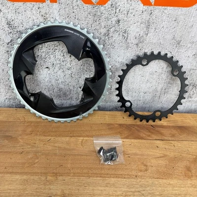 SRAM Force AXS D1 46/33t 12-Speed 4-Bolt 107BCD Bike Chainring Set 181g - Image 1 of 4