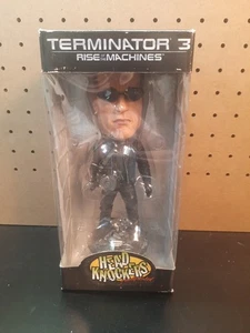 WARNER BROS NECA HEAD KNOCKERS TERMINATOR 3 T-850 BOBBLEHEAD SCHWARZENEGGER 2003 - Bild 1 von 5